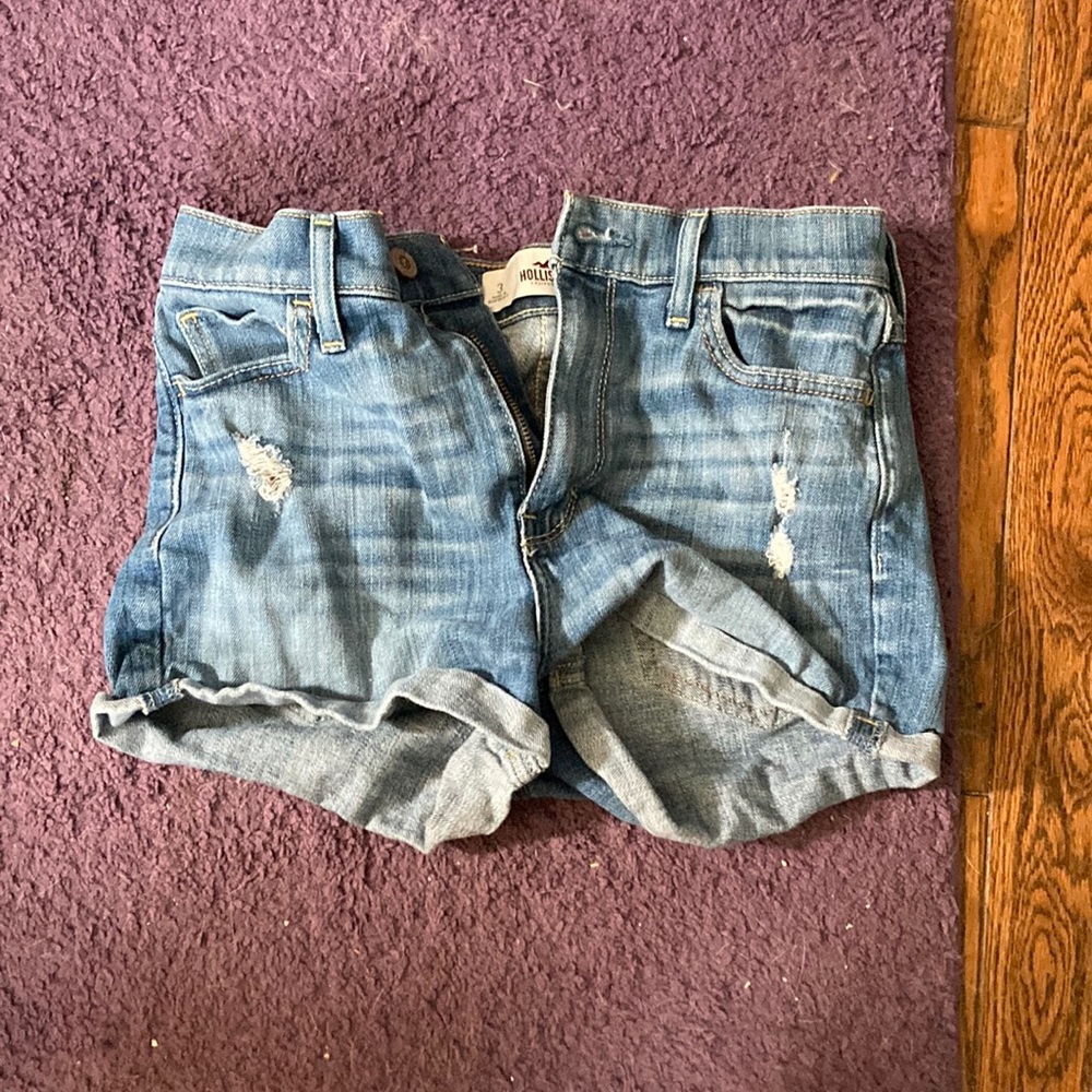 Hollister denim shorts